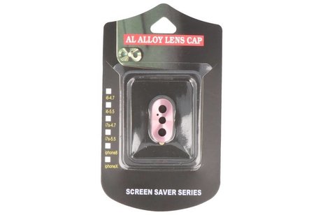 BAOHU Camera cover Geschikt voor iPhone X Roze