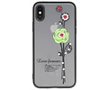 BAOHU Love forever hoesjes cases Geschikt voor iPhone X groen