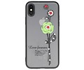 Love forever hoesjes cases voor iPhone X groen