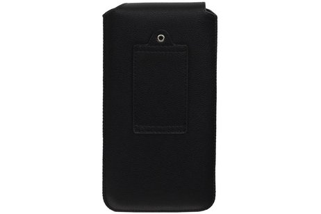 BAOHU Smartphone Pouch - Hoesje Geschikt voor iPhone 6 / 6S Zwart