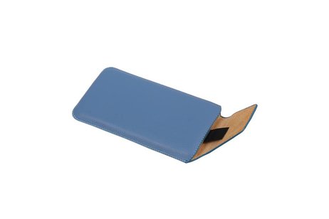 BAOHU Smartphone Pouch - Hoesje Geschikt voor iPhone 6 / 6S Blauw