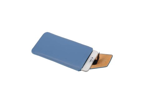 BAOHU Smartphone Pouch - Hoesje Geschikt voor iPhone 6 / 6S Blauw