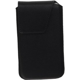 BAOHU Smartphone Pouch Maat S ( Samsung Galaxy S2 i9100 )  Zwart