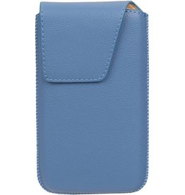 BAOHU Smartphone Pouch Maat S ( Samsung Galaxy S2 i9100 )  Blauw