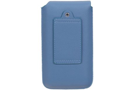 Smartphone Pouch Maat S ( Galaxy S2 i9100 )  Blauw