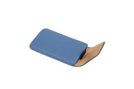 BAOHU Smartphone Pouch Maat S ( - Hoesje Geschikt voor Samsung Galaxy S2 i9100 )  Blauw