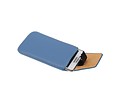 BAOHU Smartphone Pouch Maat S ( - Hoesje Geschikt voor Samsung Galaxy S2 i9100 )  Blauw