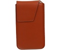 Smartphone Pouch Maat S ( Galaxy S2 i9100 )  Bruin