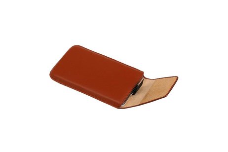 Smartphone Pouch Maat S ( Galaxy S2 i9100 )  Bruin