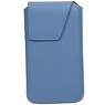 BAOHU Smartphone Pouch Maat M ( Samsung Galaxy S4 i9500 )  Blauw