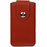 BAOHU Luxe Smartphone Pouch Maat S ( Samsung Galaxy S2 i9100 )  Bruin