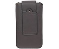 Luxe Smartphone Pouch Maat S ( Galaxy S2 i9100 )  Grijs