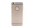 Bling TPU Hoesje Case voor iPhone 6 / 6s Plus Zilver