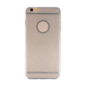 BAOHU Bling TPU Hoesje Case - Hoesje Geschikt voor iPhone 6 / 6s Plus Zilver