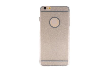 Bling TPU Hoesje Case voor iPhone 6 / 6s Plus Zilver