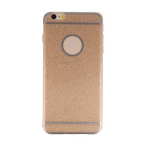 BAOHU Bling TPU Hoesje Case - Hoesje Geschikt voor iPhone 6 / 6s Plus Goud
