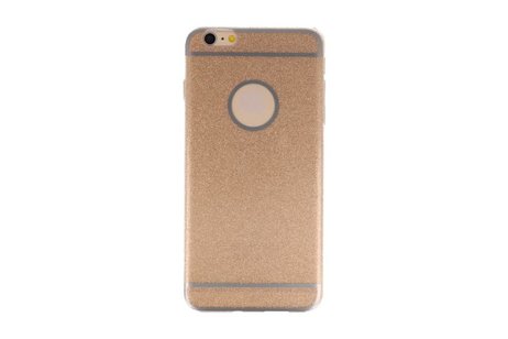 Bling TPU Hoesje Case voor iPhone 6 / 6s Plus Goud