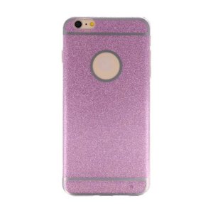 BAOHU Bling TPU Hoesje Case - Hoesje Geschikt voor iPhone 6 / 6s Plus Hotpink
