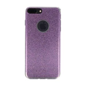 BAOHU Bling TPU Hoesje Case - Hoesje Geschikt voor iPhone 7 / 8 Plus Hotpink