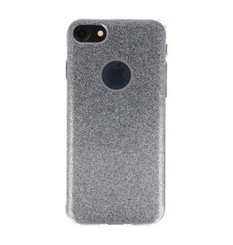 BAOHU Bling TPU Hoesje Case voor iPhone 7 / 8 Zilver