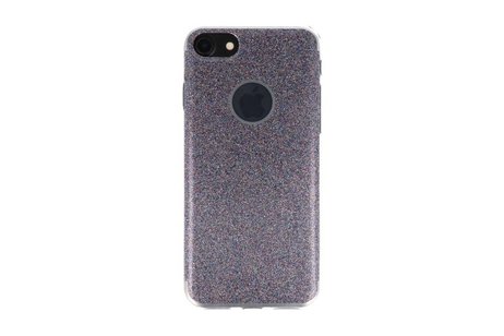 Bling TPU Hoesje Case voor iPhone 7 / 8 Paars