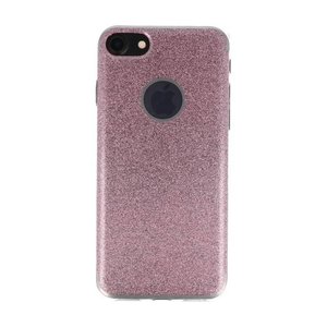 BAOHU Bling TPU Hoesje Case - Hoesje Geschikt voor iPhone 7 / 8 Roze