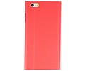 BAOHU Flipbook Slim Folio Case - Hoesje Geschikt voor iPhone 6 Plus Rood