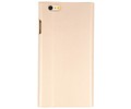 BAOHU Flipbook Slim Folio Wallet Cases - Hoesje Geschikt voor iPhone 6 Plus Goud