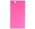 Flipbook Slim Folio Case voor iPhone 6 Plus Roze