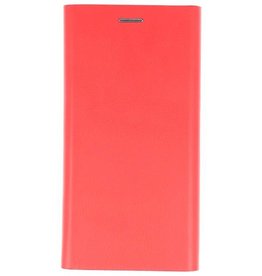BAOHU Flipbook Slim Folio Case voor Samsung Galaxy J5 2017 Rood