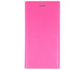 BAOHU Flipbook Slim Folio Wallet Case - Hoesje Geschikt voor Samsung Galaxy J5 2017 Roze