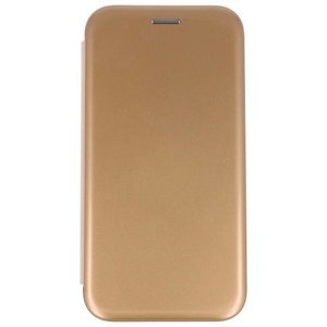 Shell Slim Folio Hoesjes Wallet Case voor iPhone X Goud