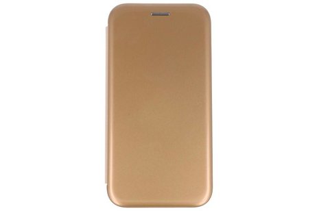 BAOHU Shell Slim Folio Hoesjes Wallet Case Geschikt voor iPhone X Goud