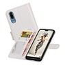 BAOHU Huawei P20 Portemonnee hoesje booktype wallet Wit