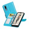 Huawei P20 Portemonnee hoesje booktype wallet Turquoise