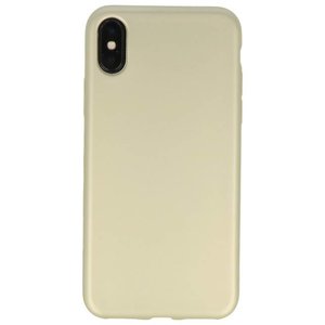 BAOHU Hoesje Geschikt voor de iPhone XS - iPhone X - Backcover Color Telefoonhoesje - Goud