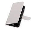 BAOHU Hoesje Geschikt voor Huawei P Smart - Portemonnee booktype wallet case Wit