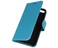 BAOHU Wallet Cases Hoesje Geschikt voor Huawei Honor 7X Turquoise