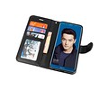 BAOHU Wallet Cases Hoesje Geschikt voor Huawei Honor 9 Lite Zwart
