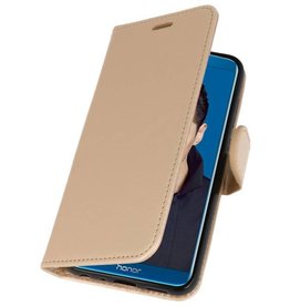BAOHU Wallet Cases Hoesje voor Huawei Honor 9 Lite Goud