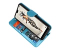 Wallet Cases Hoesje voor Huawei P20 Turquoise