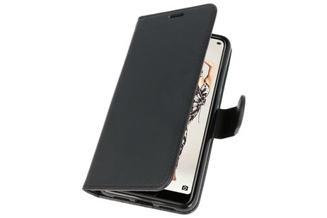 BAOHU Wallet Cases Hoesje Geschikt voor Huawei P20 Pro Zwart