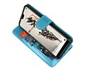 BAOHU Wallet Cases Hoesje Geschikt voor Huawei P20 Pro Turquoise