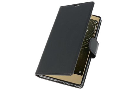 BAOHU Wallet Cases Hoesje Geschikt voor Xperia L2 Zwart