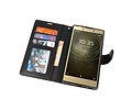 BAOHU Wallet Cases Hoesje Geschikt voor Xperia L2 Zwart