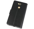 Wallet Cases Hoesje voor Xperia L2 Zwart