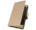 Wallet Cases Hoesje voor Xperia L2 Goud