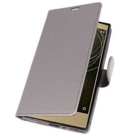 BAOHU Wallet Cases Hoesje voor Xperia L2 Grijs