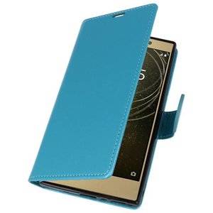 Wallet Cases Hoesje voor Xperia L2 Turquoise