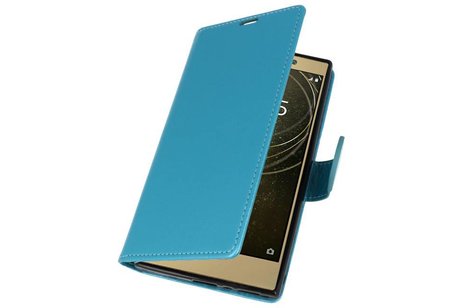 Wallet Cases Hoesje voor Xperia L2 Turquoise